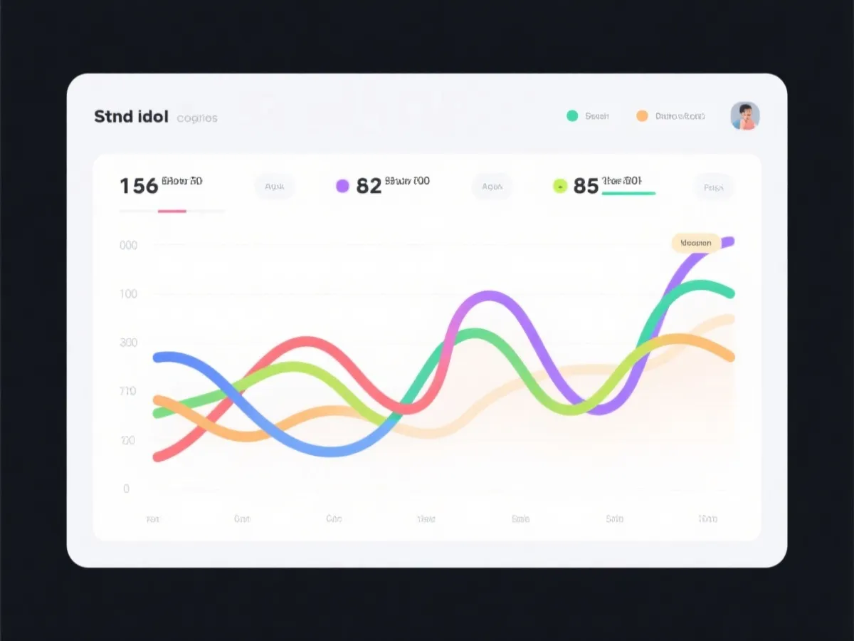 数据与走势图示意图